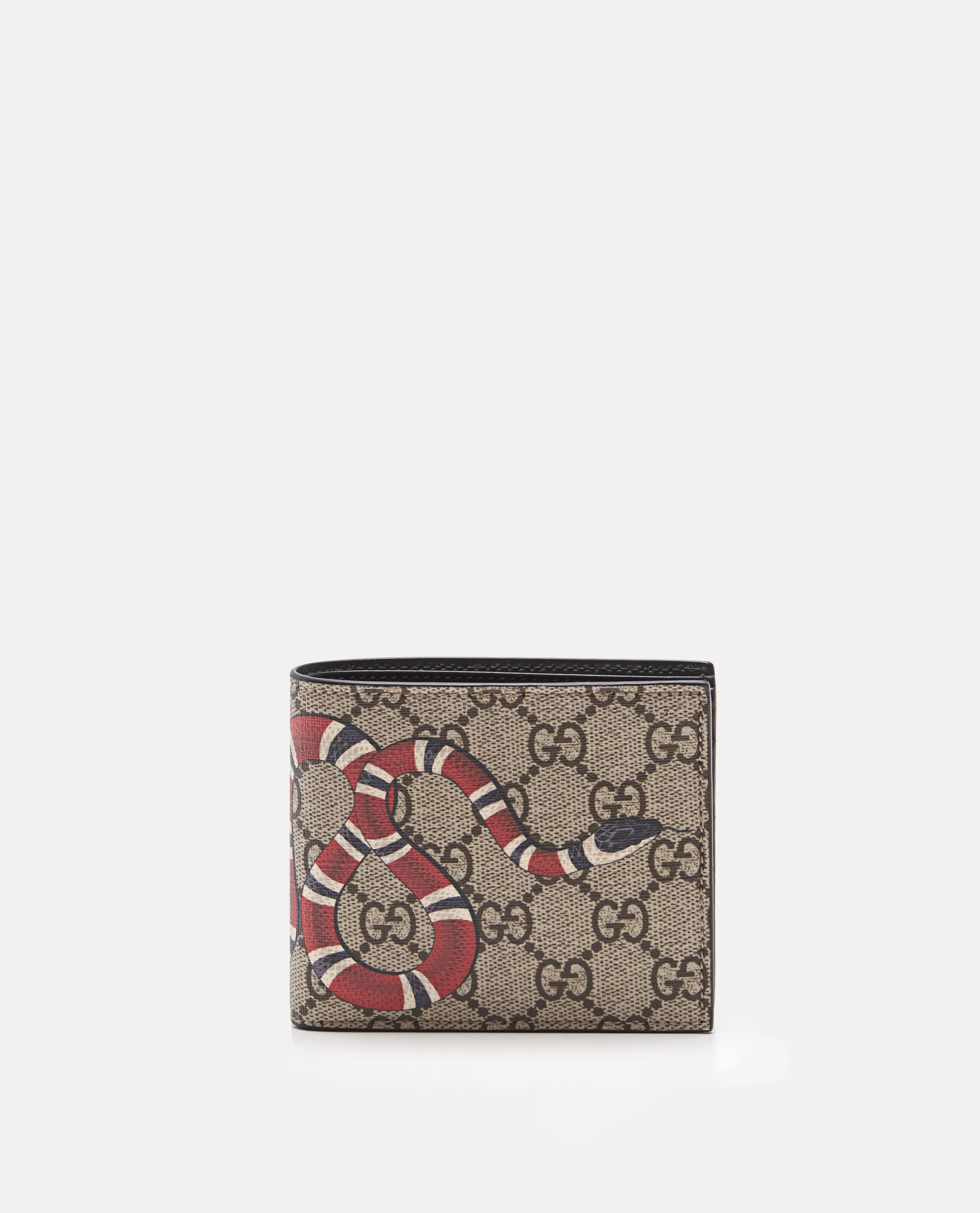 snake print gucci wallet