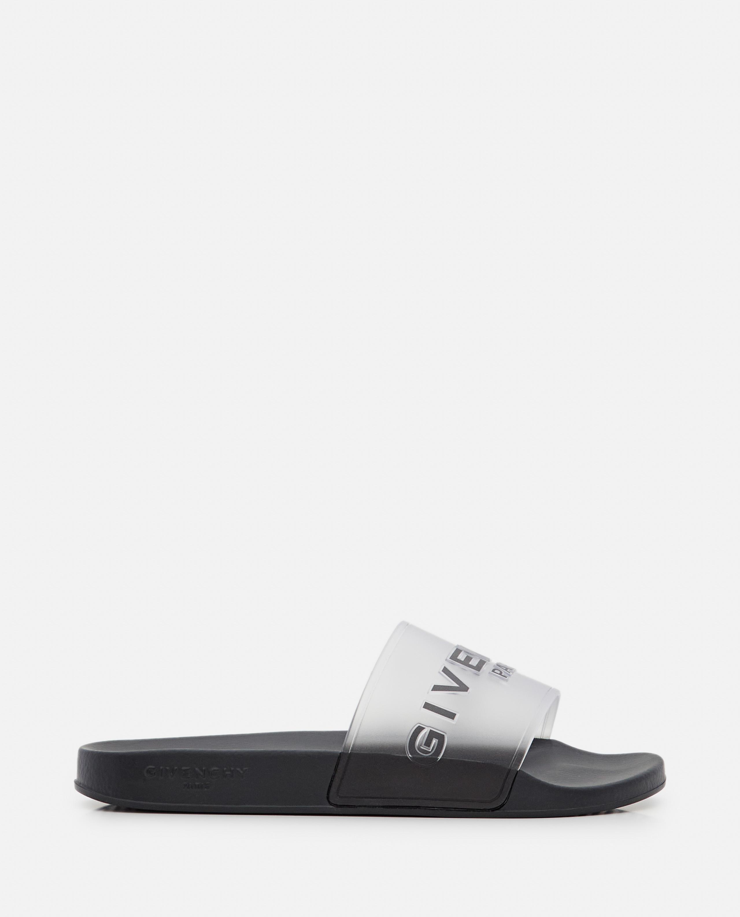 Givenchy Slide Flat Rubber Sandals in 