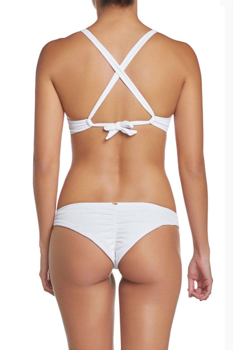 basic white bikini