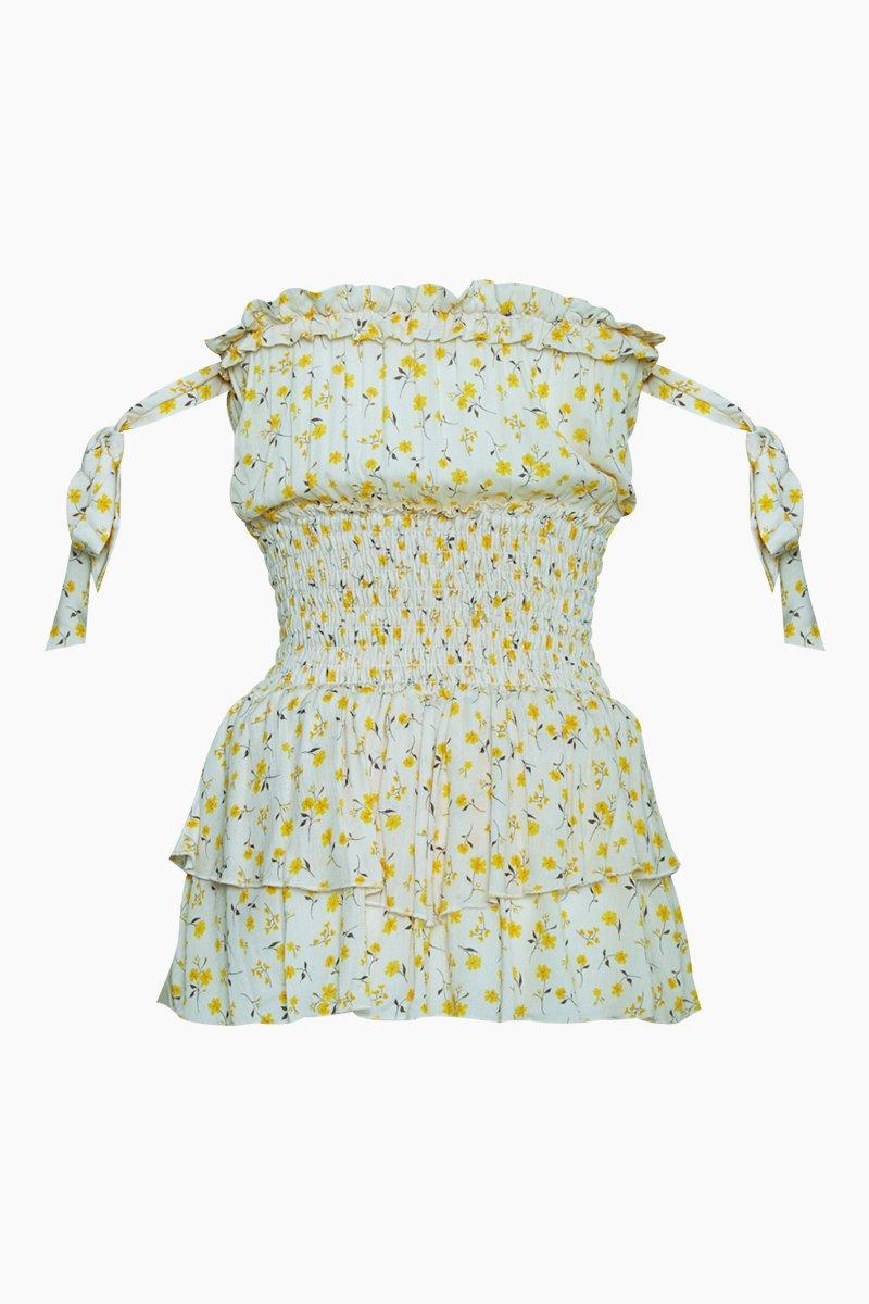 Oopsie Daisy-mellow Yellow Print 