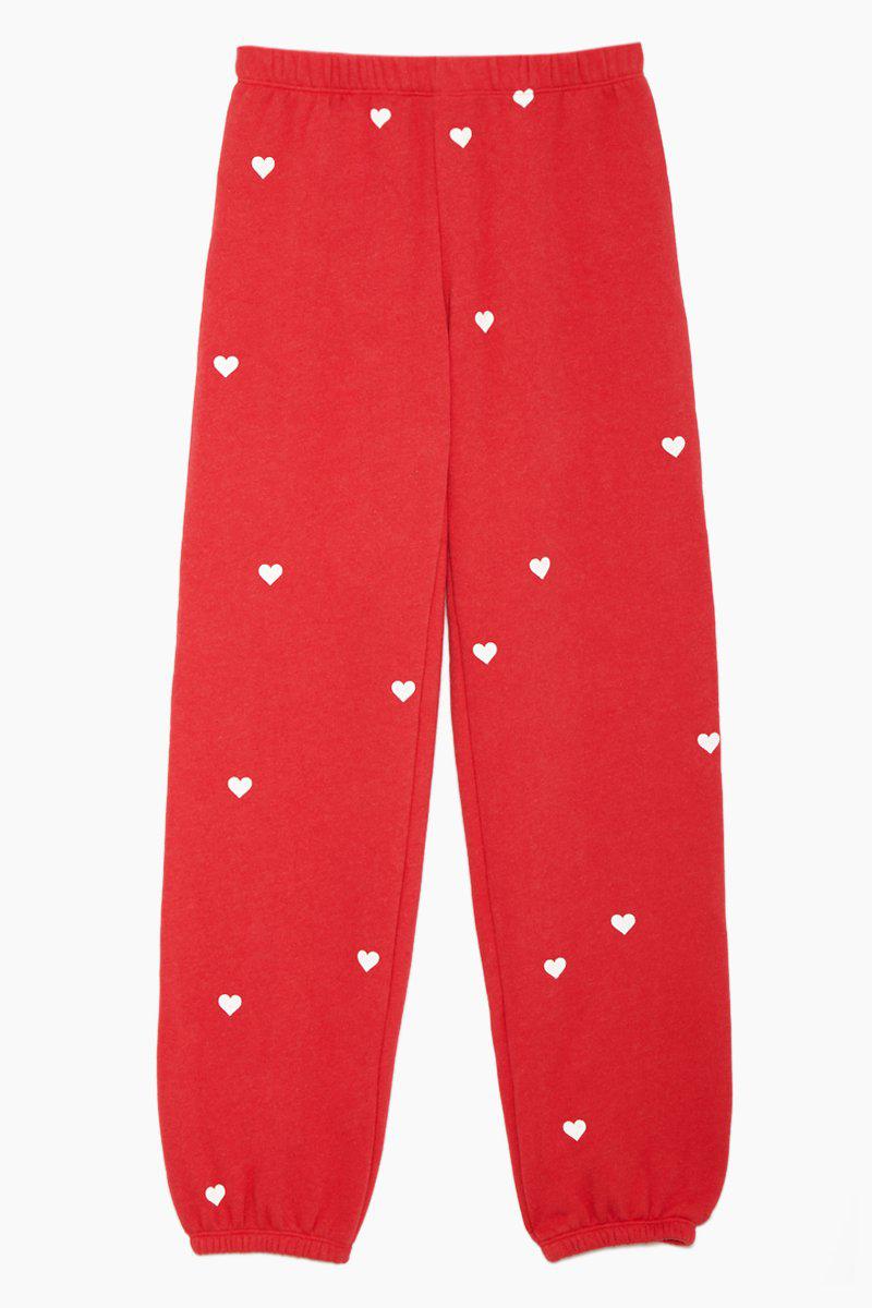 wildfox heart sweatpants