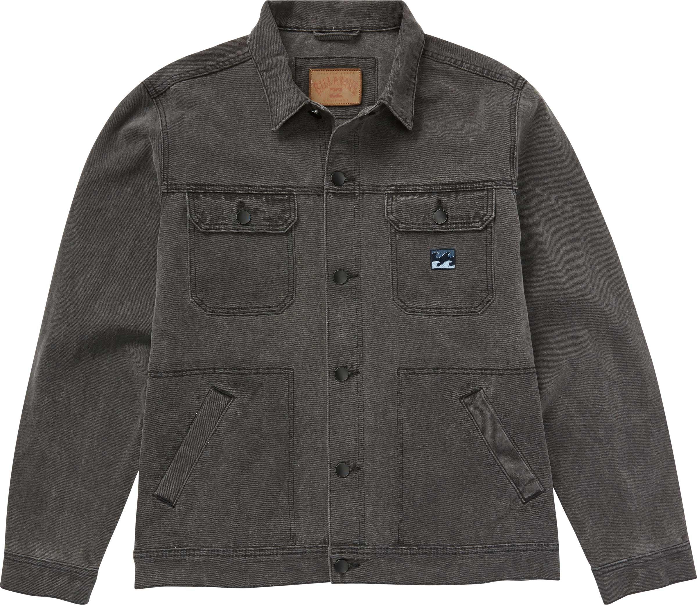 Billabong Revert Denim Jacket in Vintage Black (Black) for Men Lyst