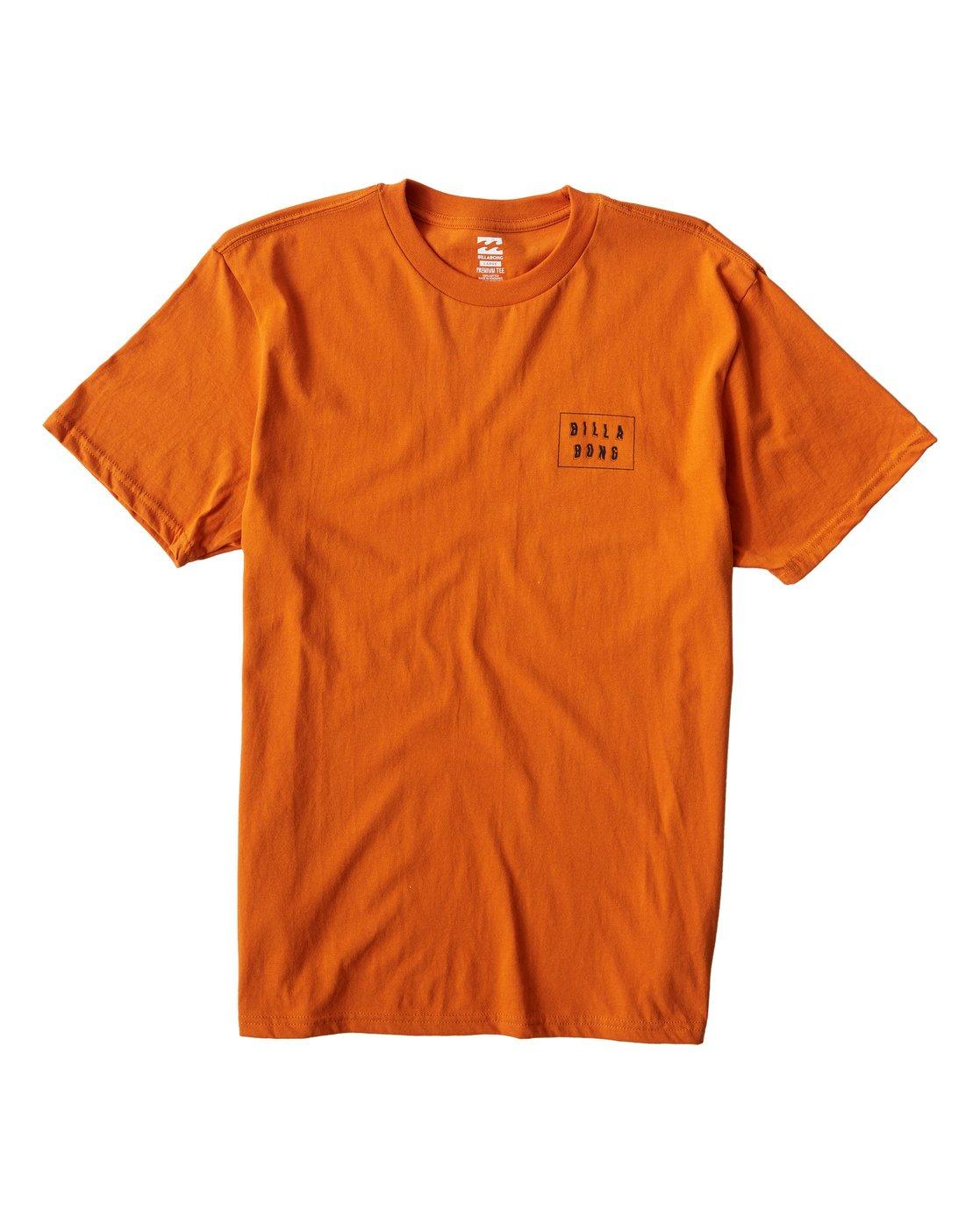 Billabong Cotton Ripple T-shirt in Orange for Men - Lyst