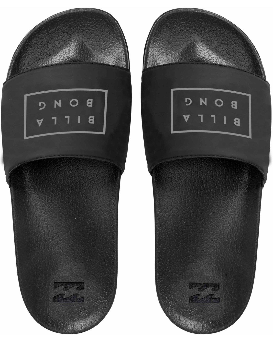 Billabong Synthetic Poolslide Slide Sandals  in Black for Men Lyst