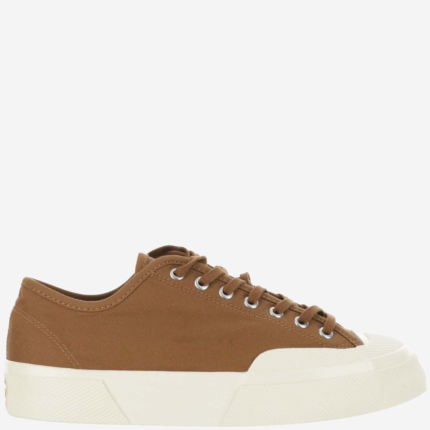 Superga Cotton Canvas Sneakers in Brown | Lyst