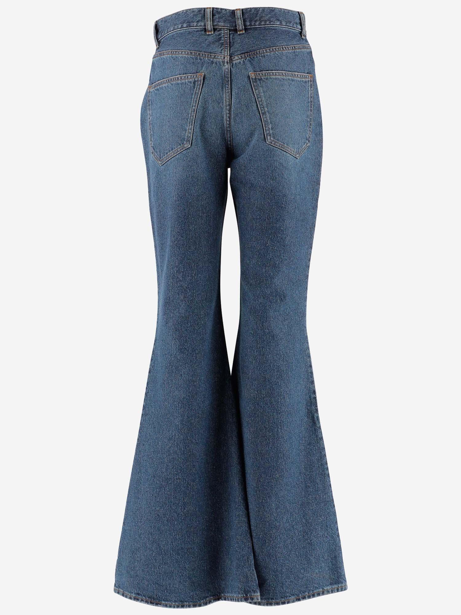 Pantaloni A Campana Bambina Freebily - Denim Strappato, Gamba Larga, Vita Alta, Elasticizzati - Foto 11