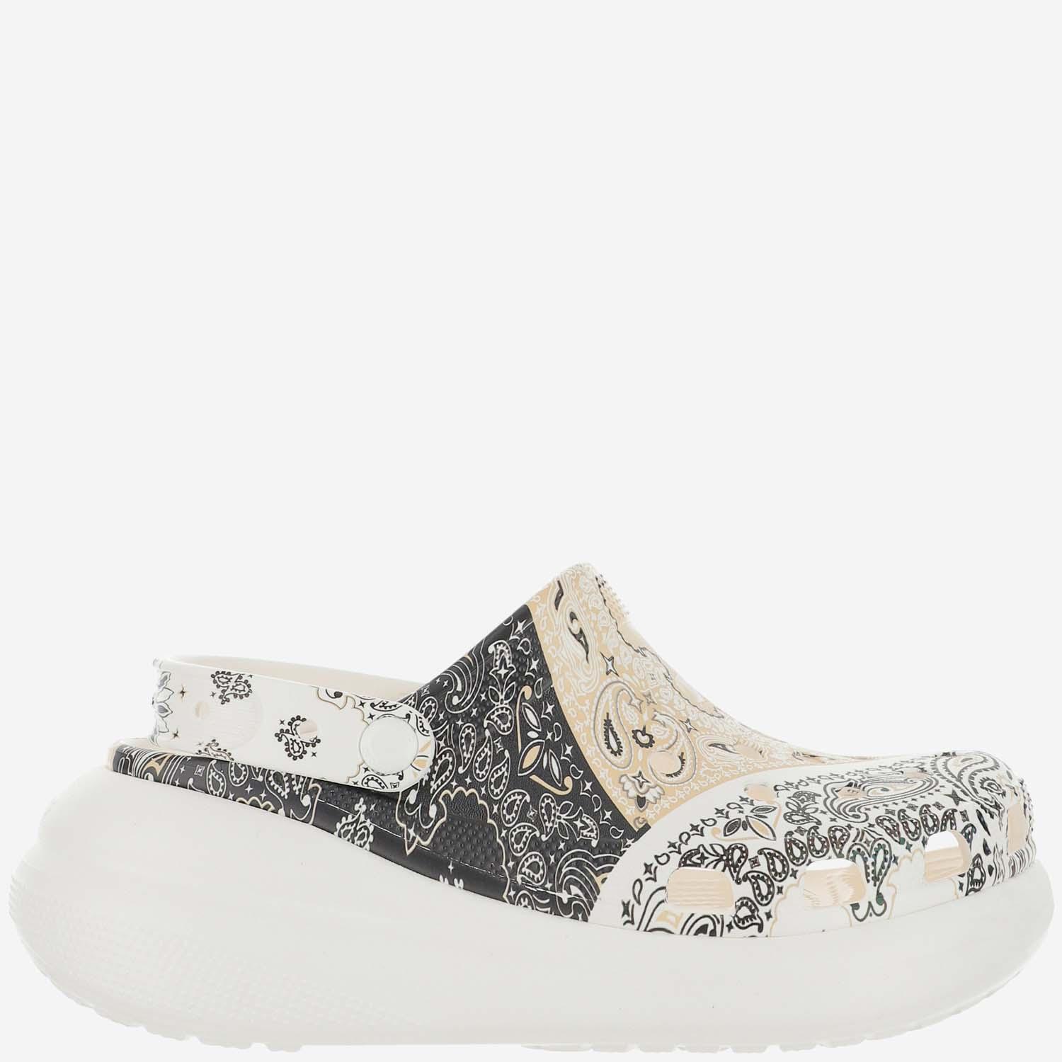 Crocs™ Clog Classic Crush Bandana in White Lyst