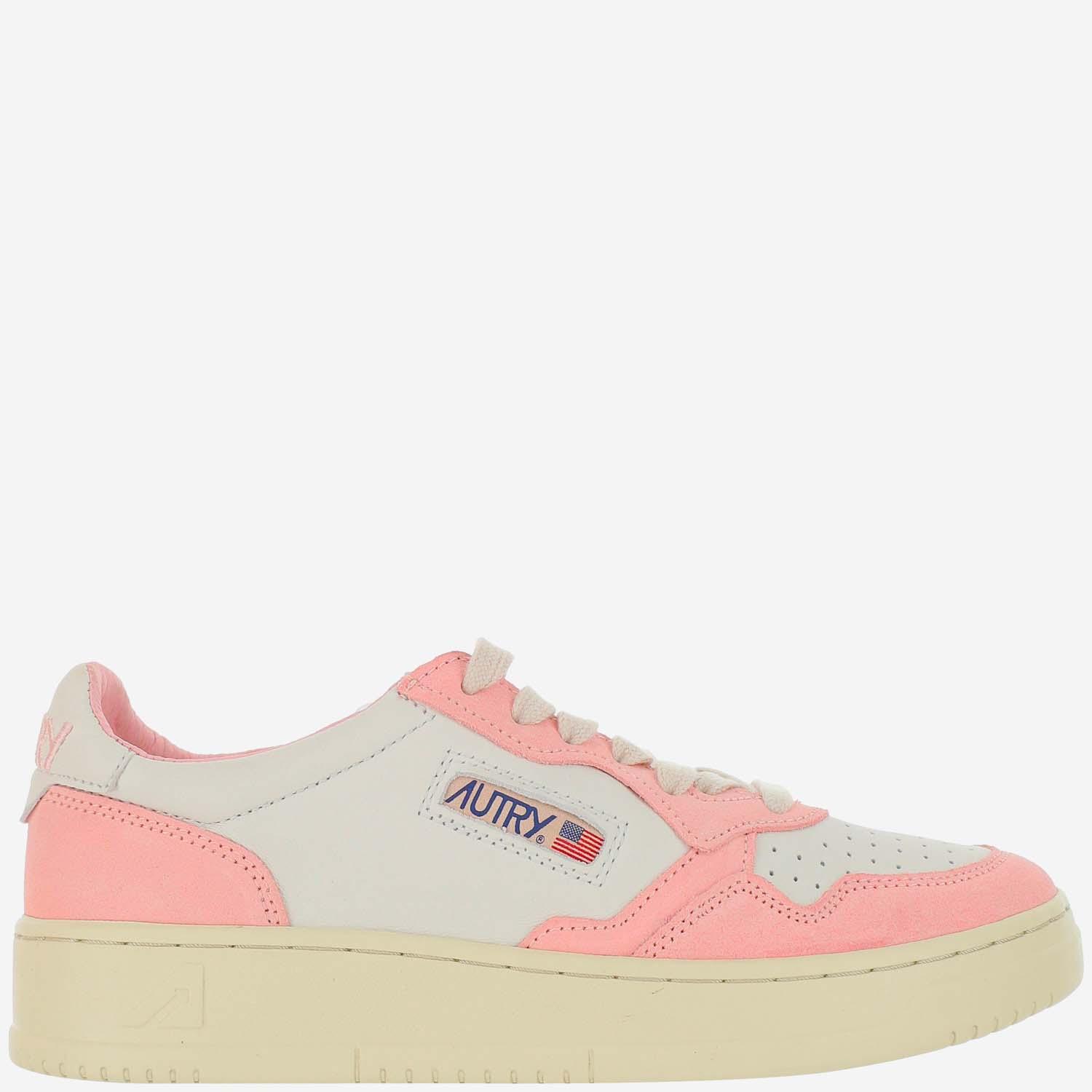 Autry Low Medalist Sneakers in Pink | Lyst