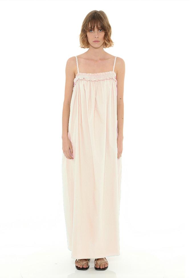 Bird & Knoll Cotton Ida Maxi Dress Lyst