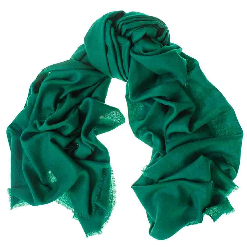 Emerald green cheap cashmere scarf