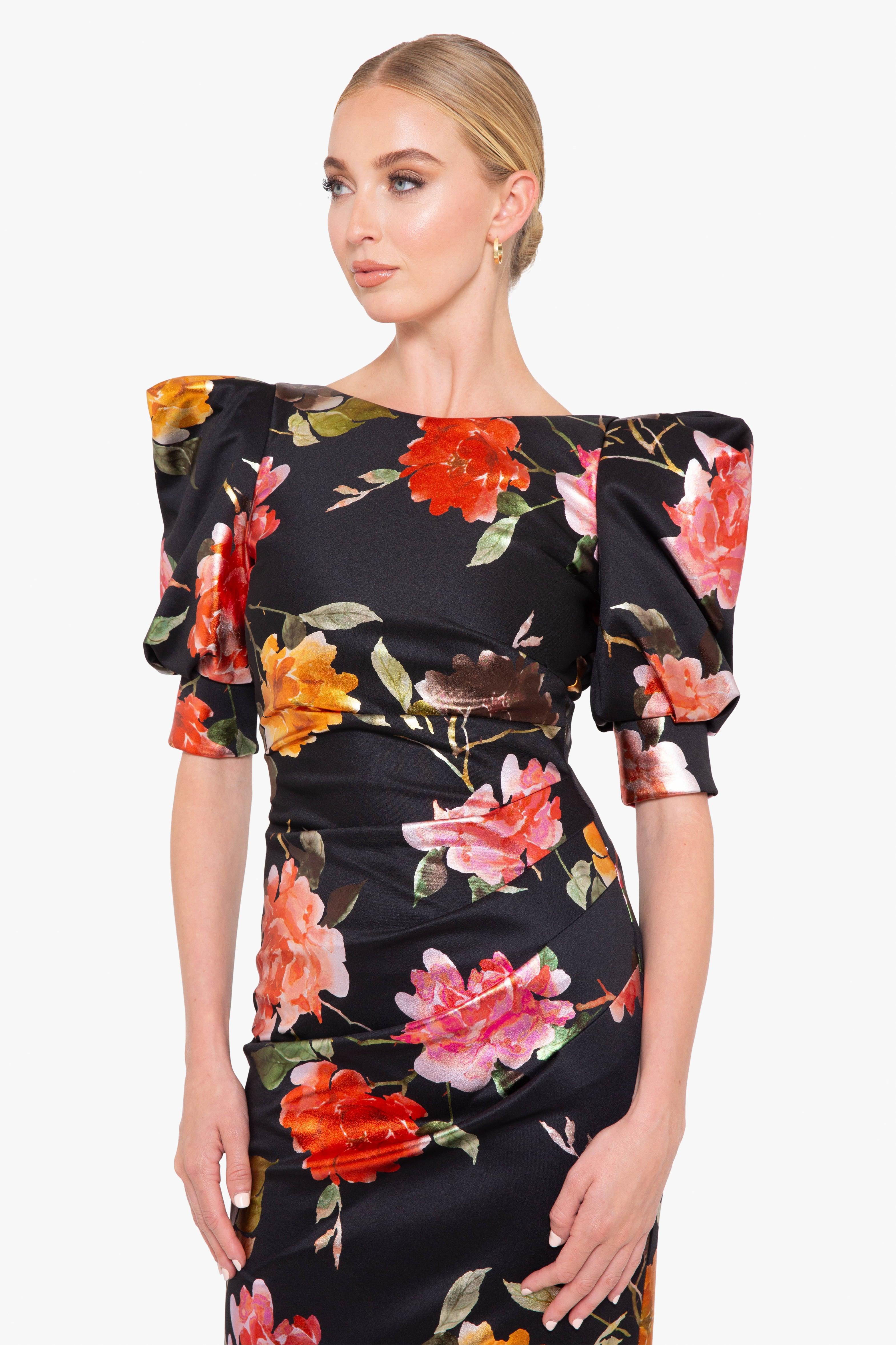 Black Halo Zella Cocktail Sheath in Red | Lyst