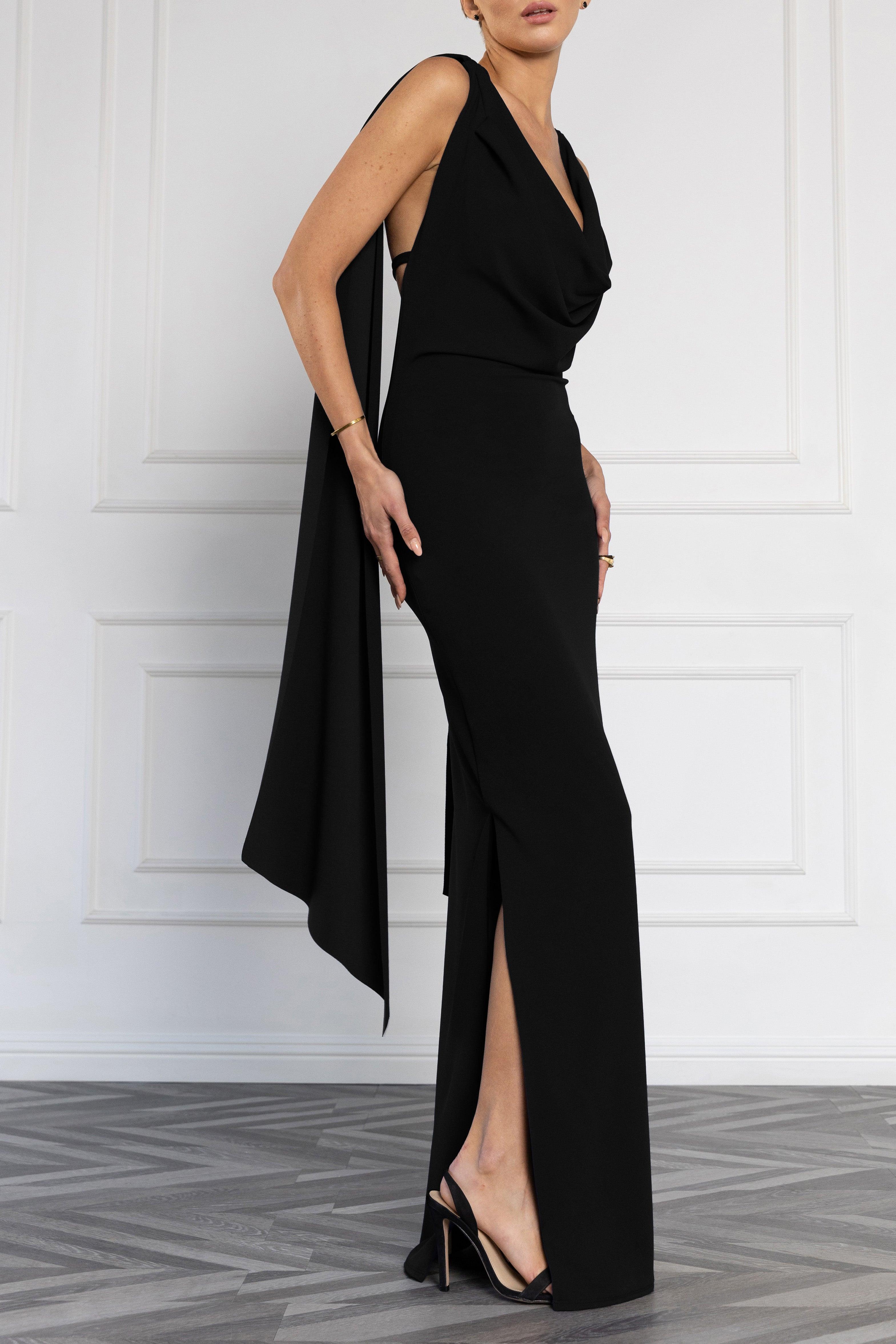 Black Halo Plunge Dresses for Women | Lyst