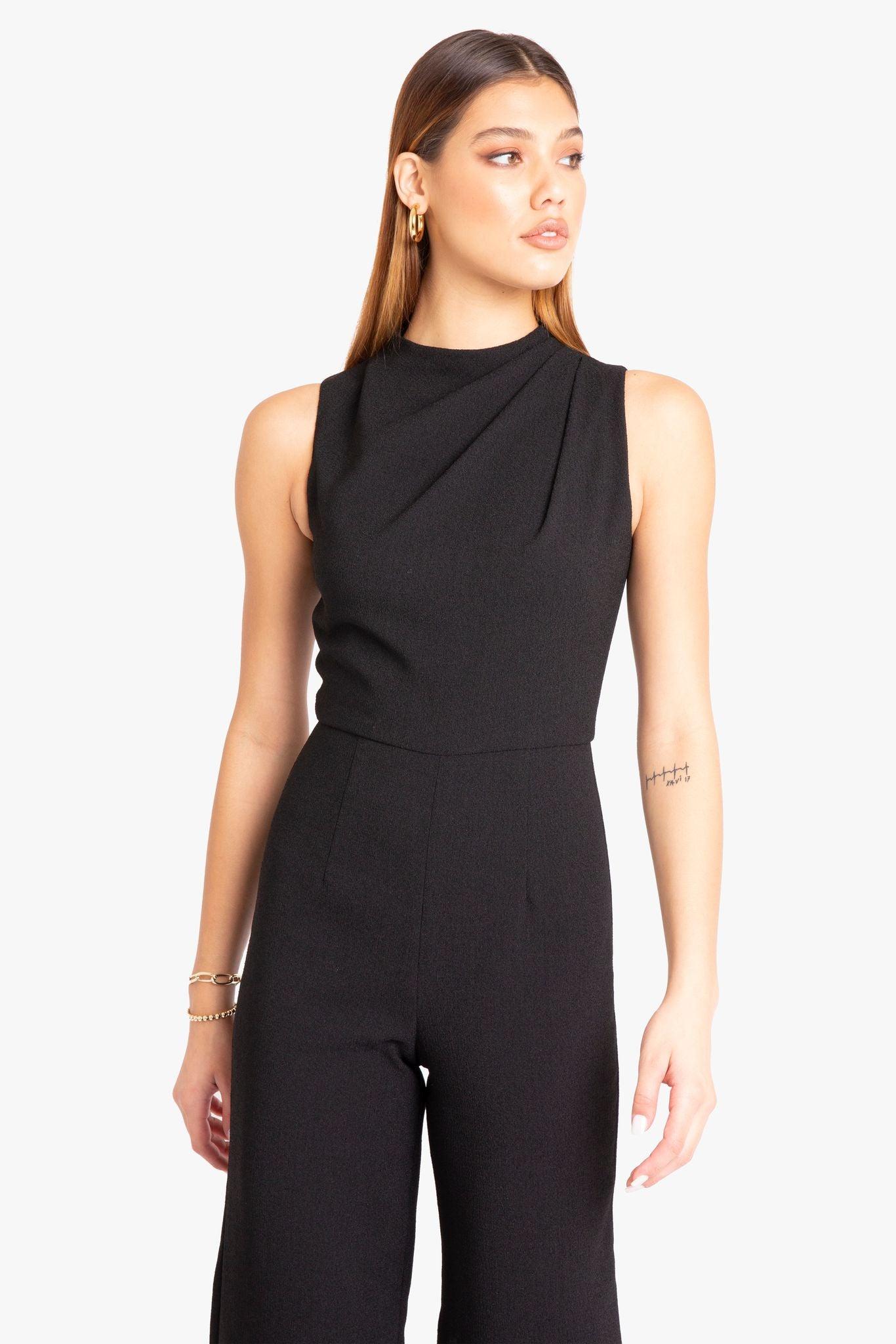 black halo corrine jumpsuit