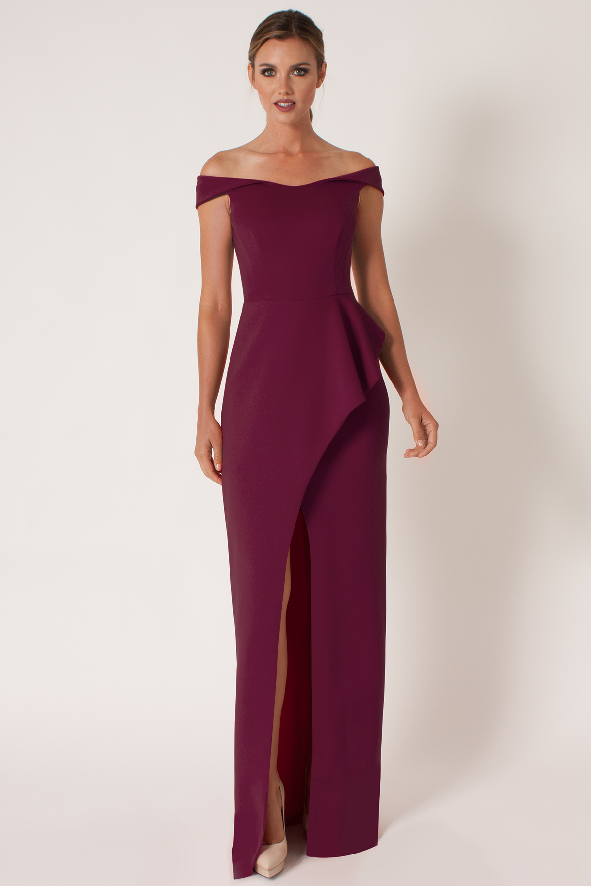 black halo padma dress
