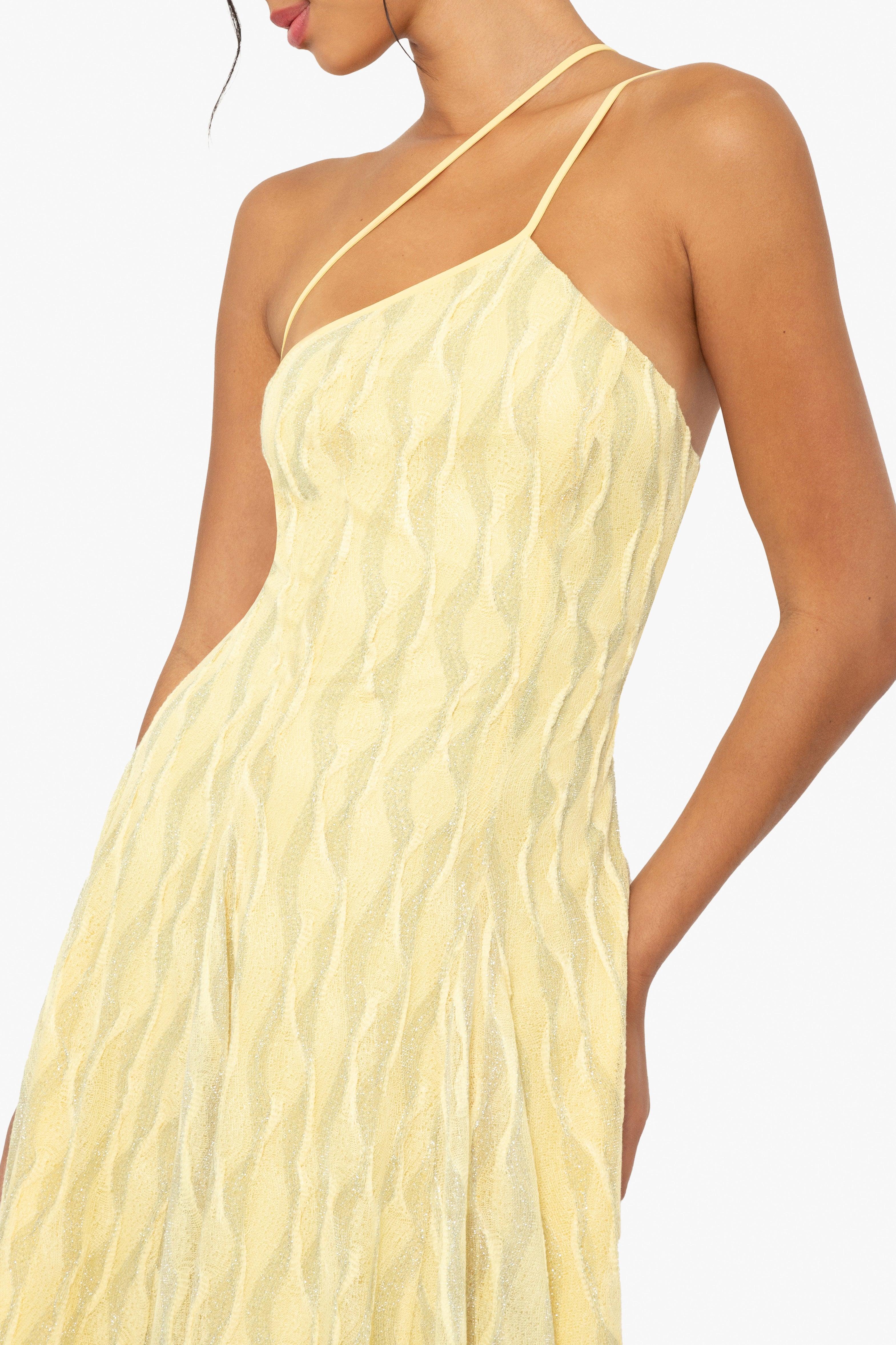 Yellow Black Halo Dresses for Women | Lyst