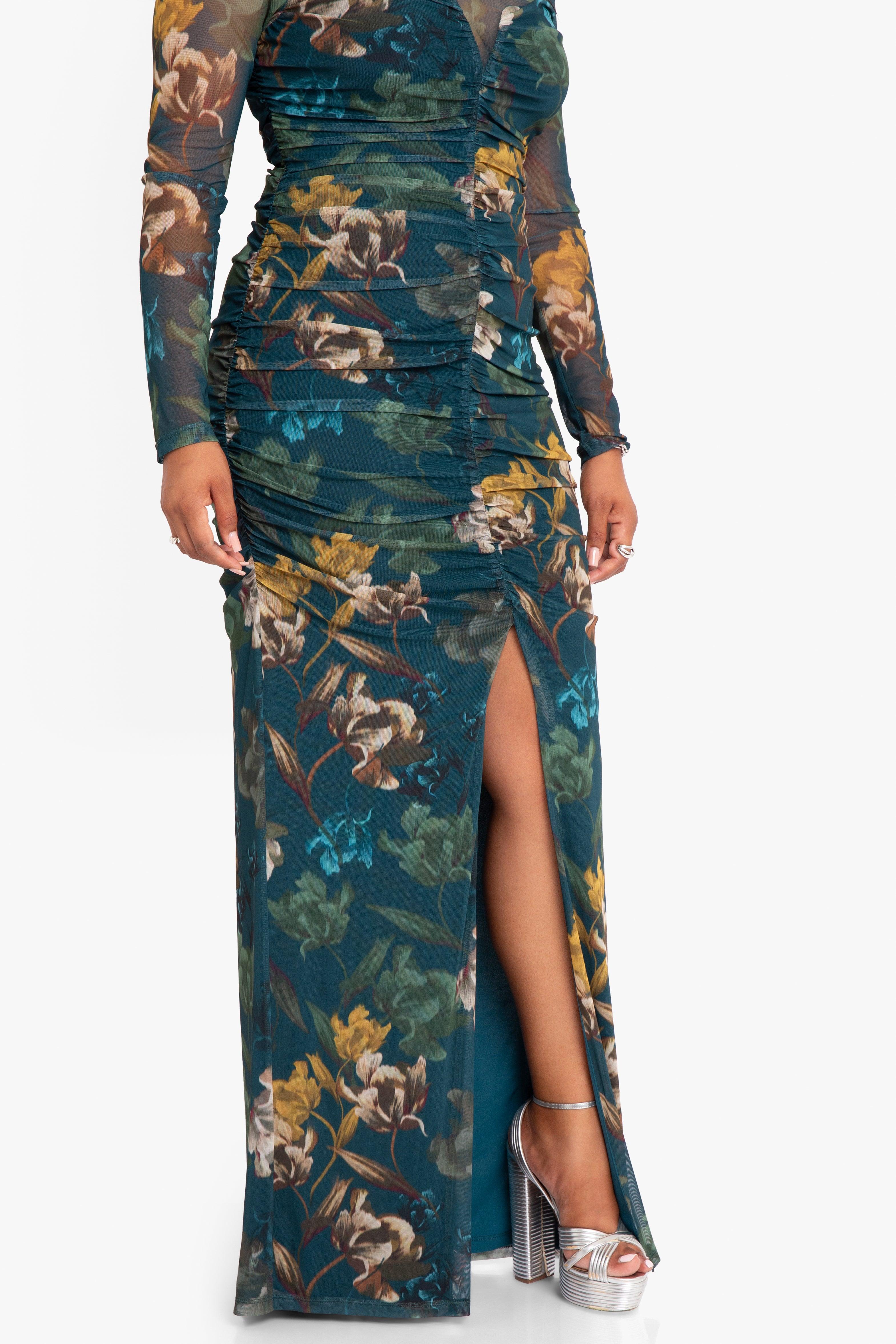 Black Halo Wendy Gown in Blue | Lyst