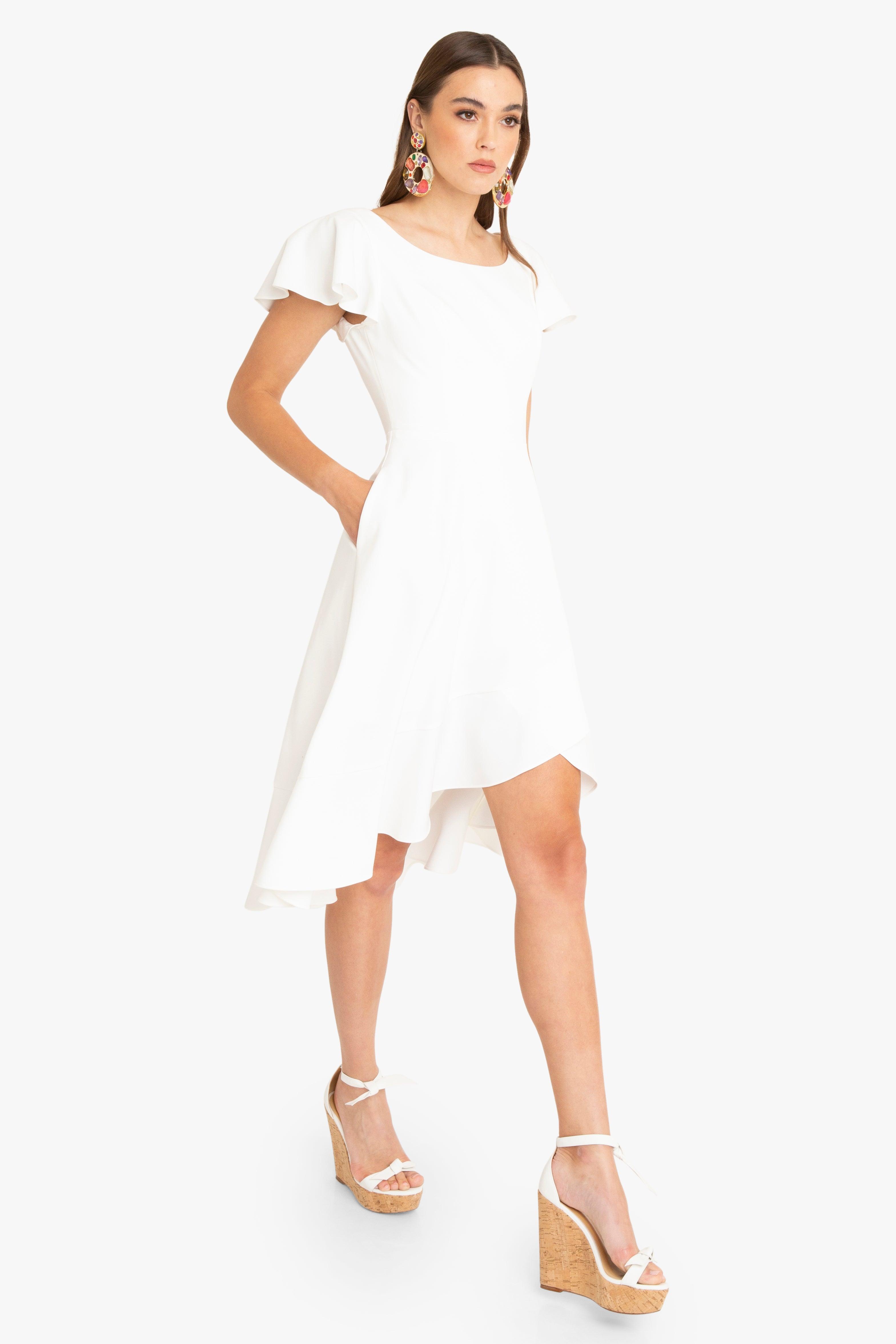 Black Halo Synthetic Balta Dress in 