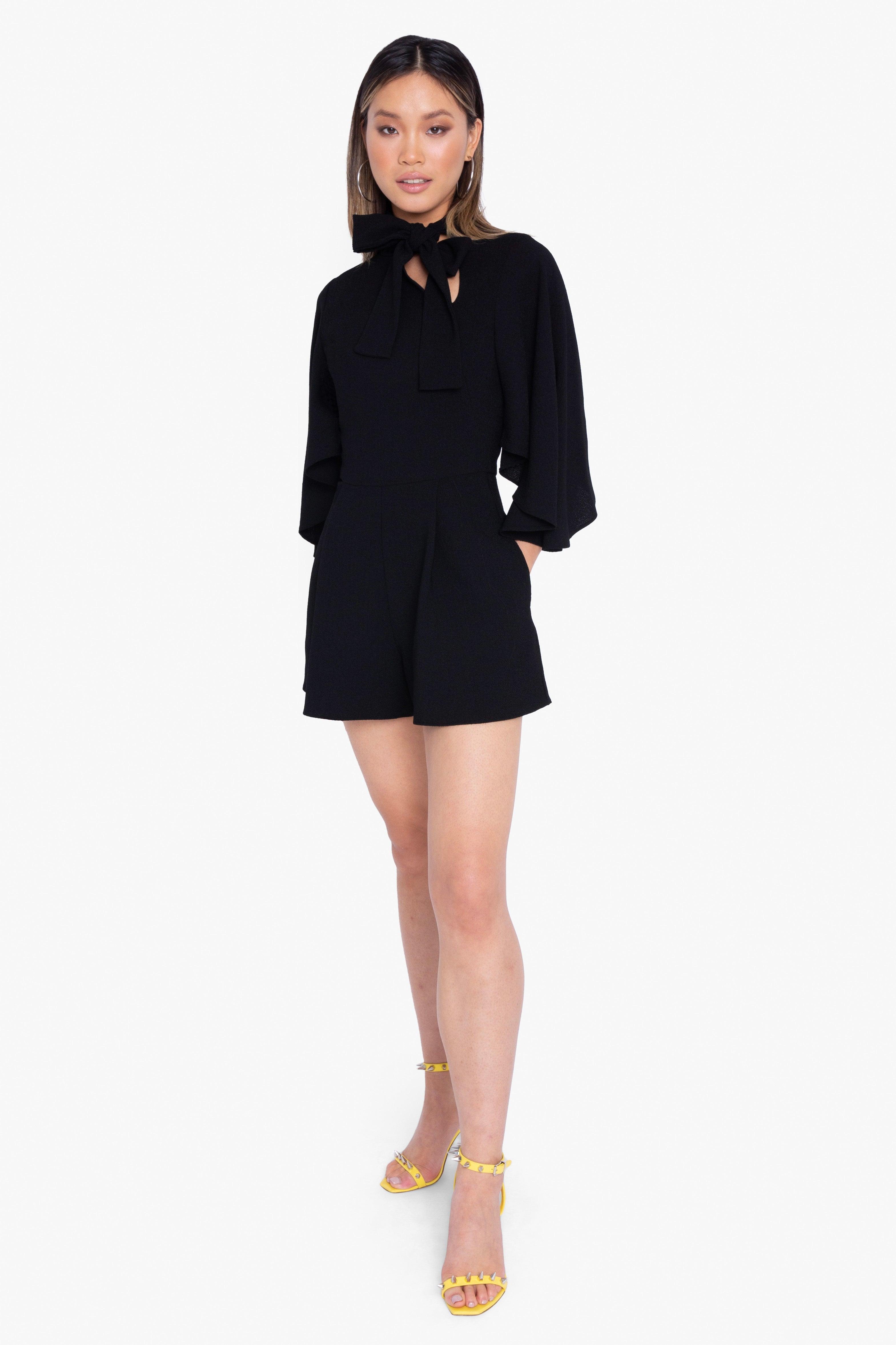 Black Halo Coralia Playsuit in Blue | Lyst
