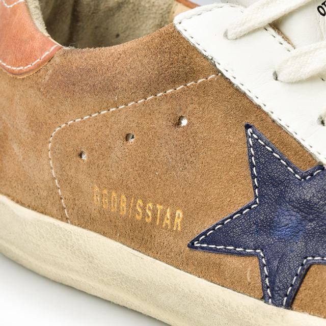 golden goose tan indigo