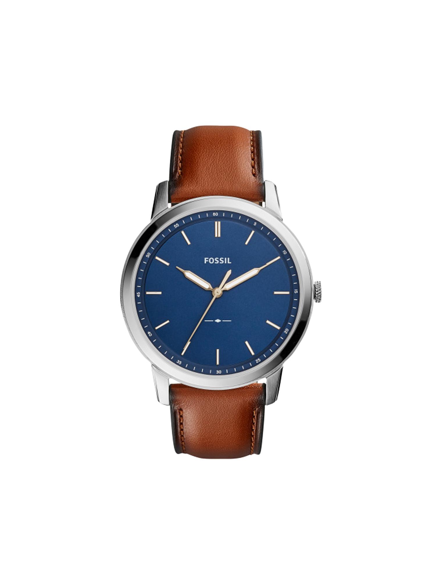 Fossil Fossil Minimalist Dial Leather 