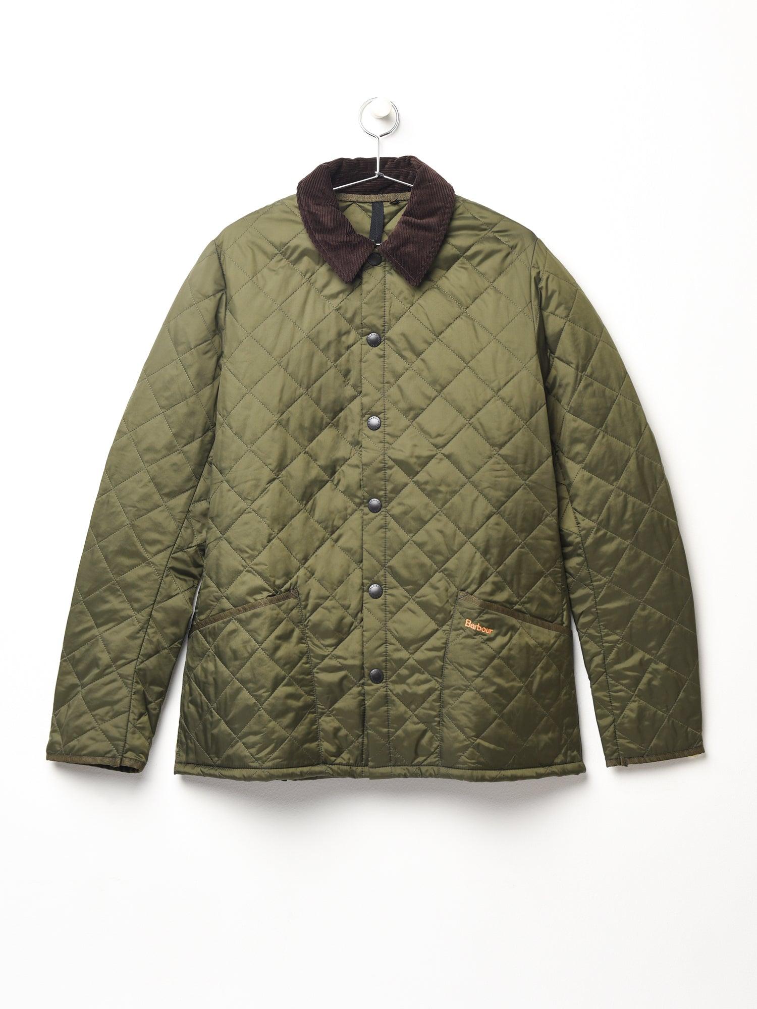 Barbour Heritage Liddesdale Quilt in Green | Lyst