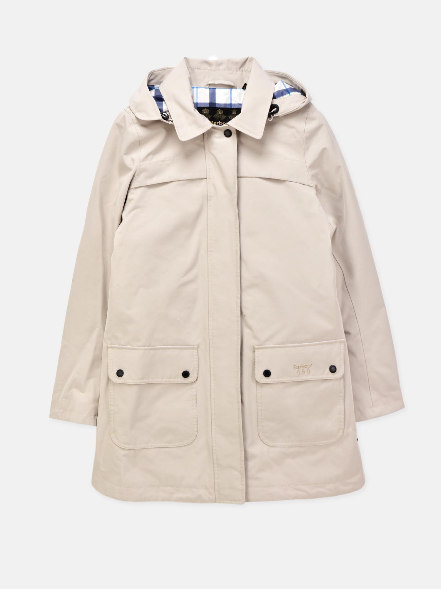 Download Barbour Synthetic Women Almanac Jacket_mist in Natural - Lyst