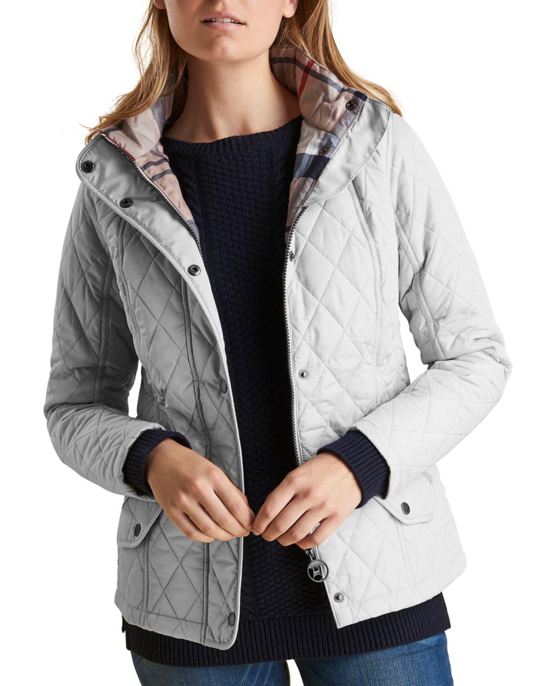 Barbour Millfire Quilted Jacket | Lyst