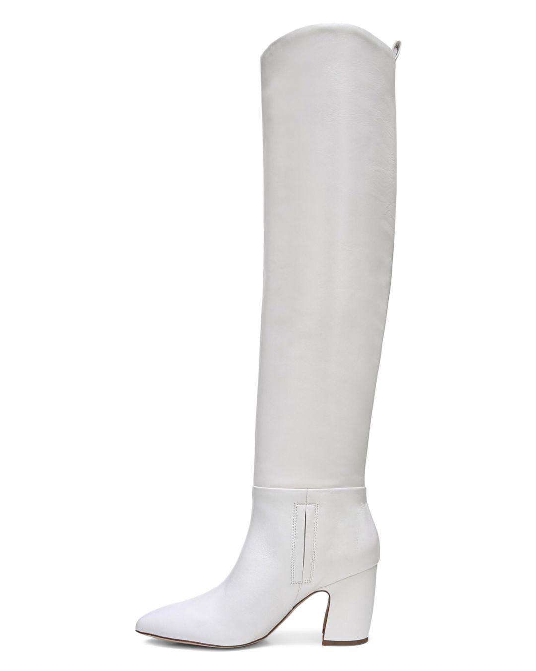 sam edelman boots white