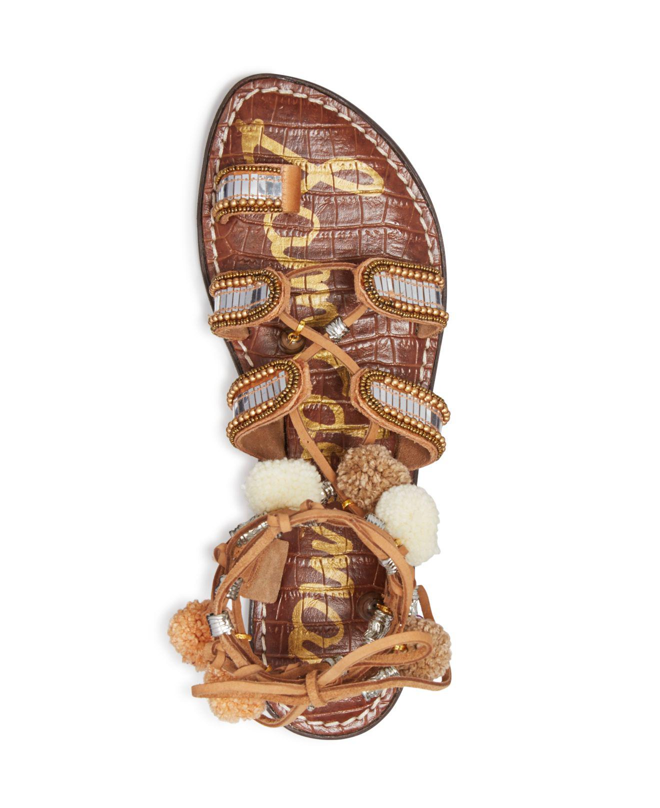 sam edelman pom pom sandals