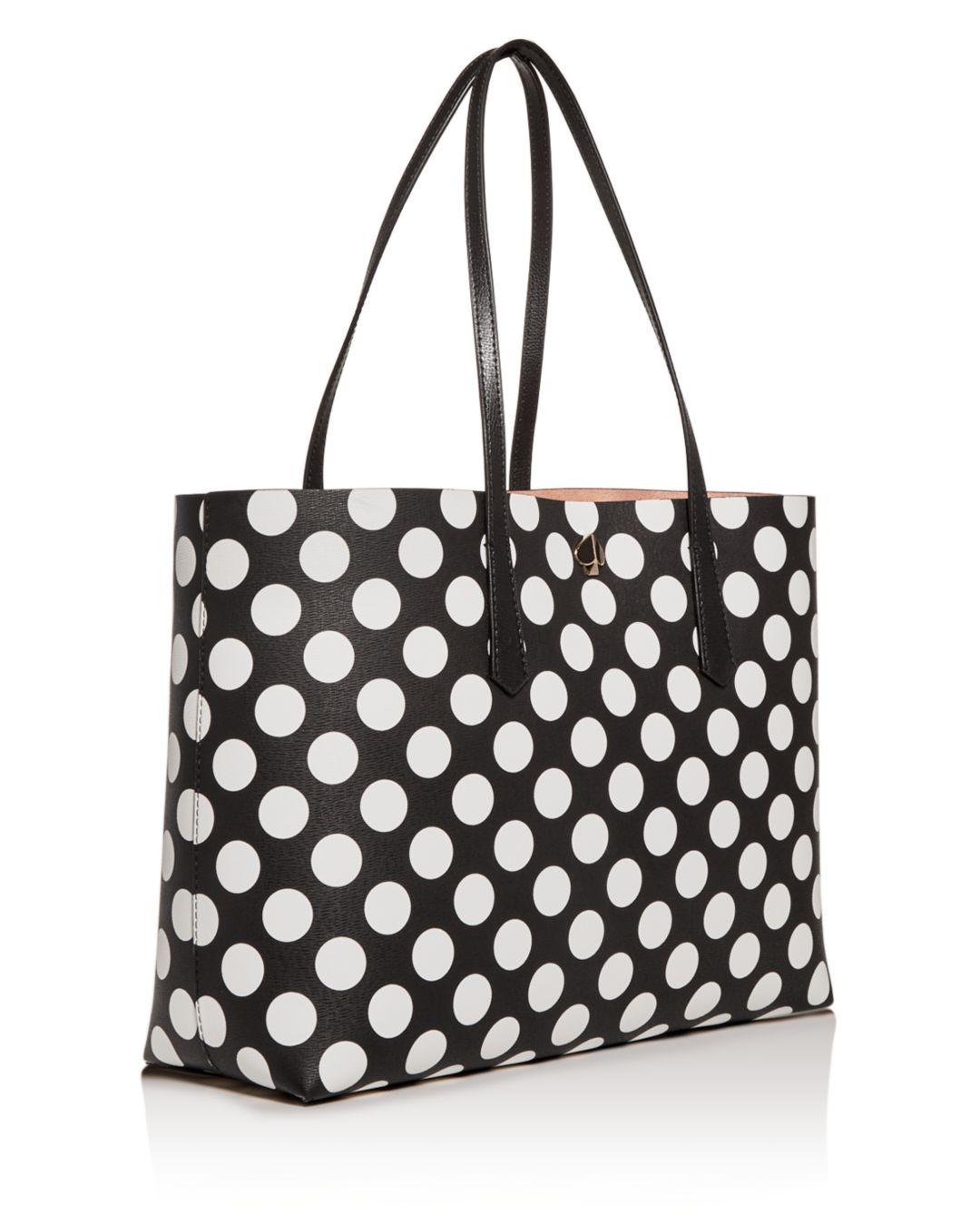 kate spade molly bikini dot large tote