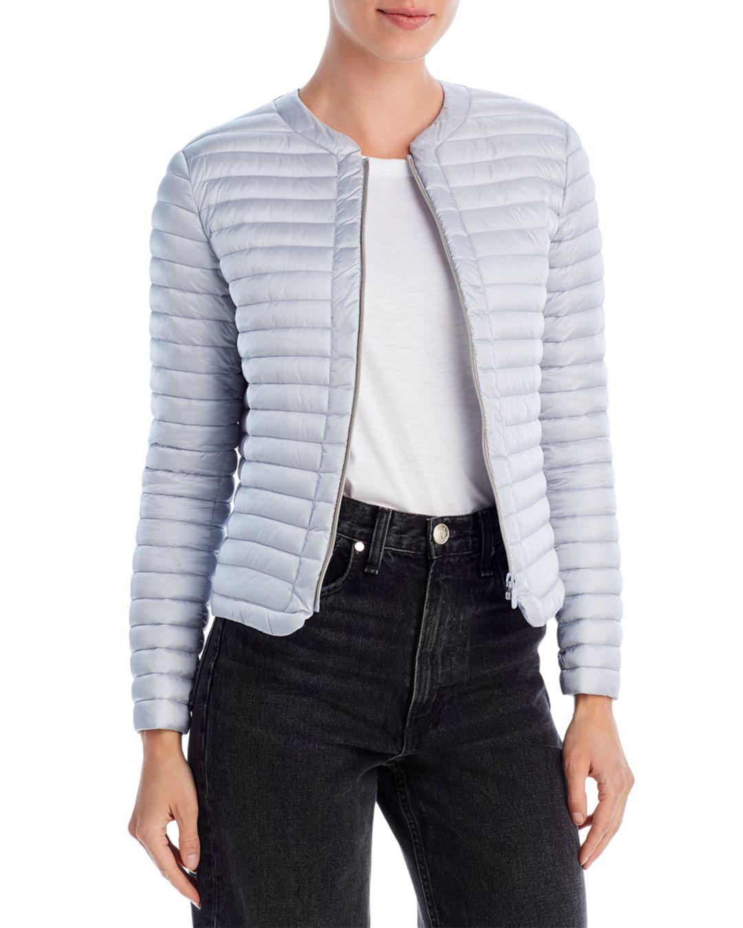 Save The Duck Carina Puffer Jacket in Blue | Lyst