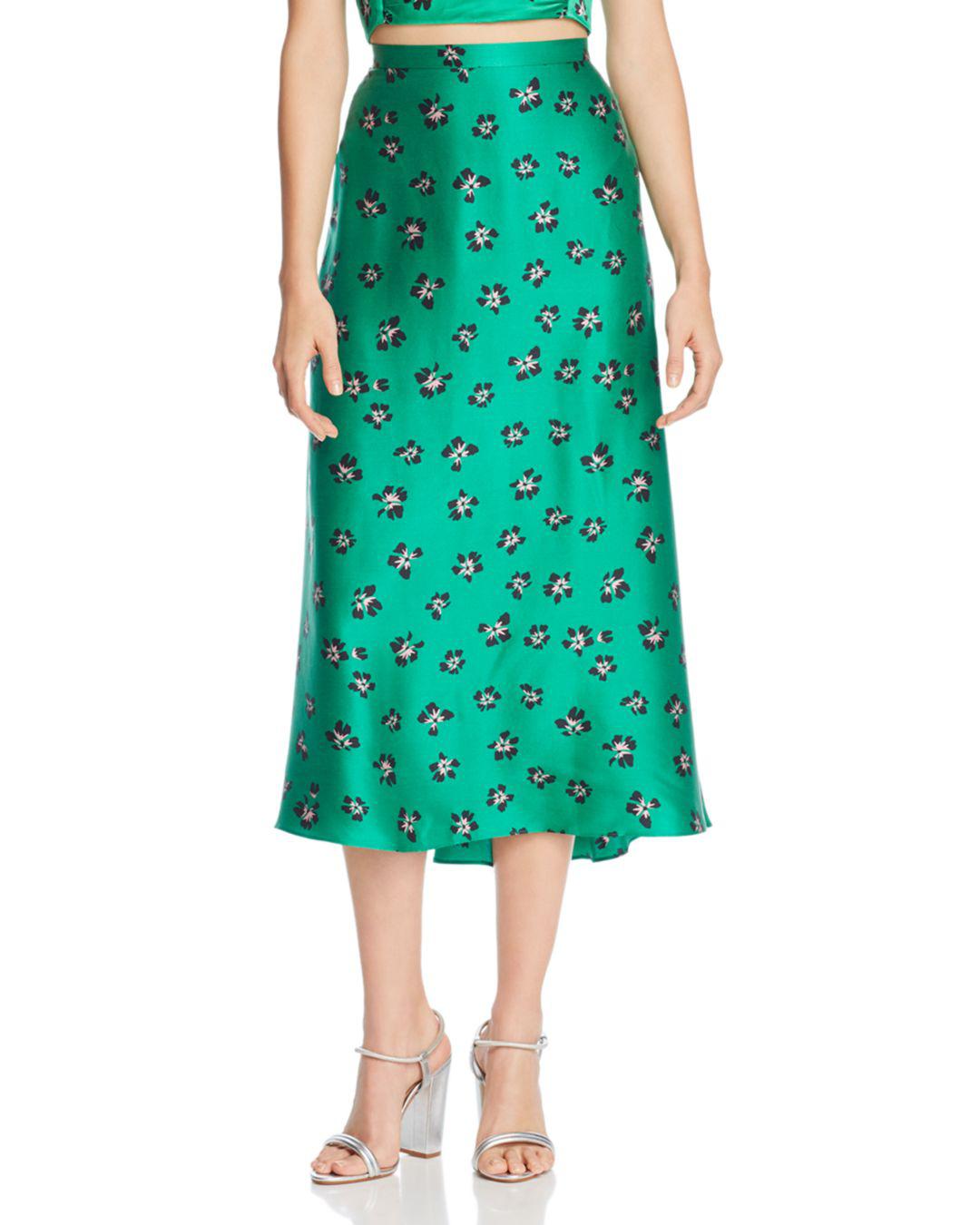 tropicana midi skirt