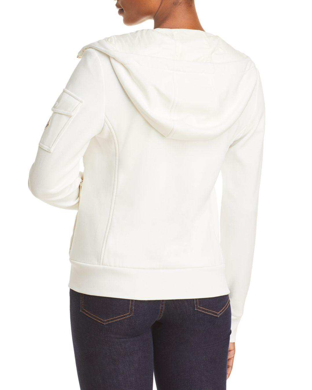 moncler mixed media jacket