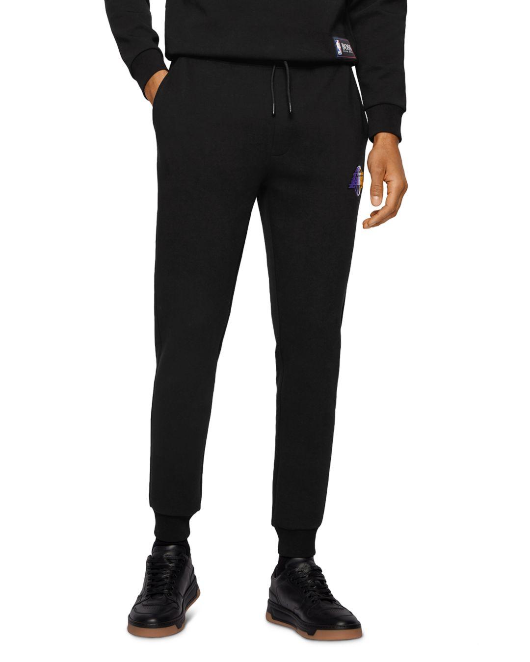 BOSS by HUGO BOSS Slam Dunk Nba Los Angeles Lakers Jogger Pants in Black  for Men | Lyst