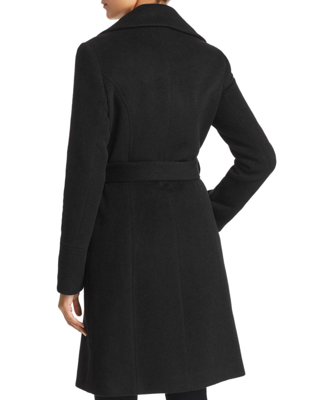 calvin klein wrap coat