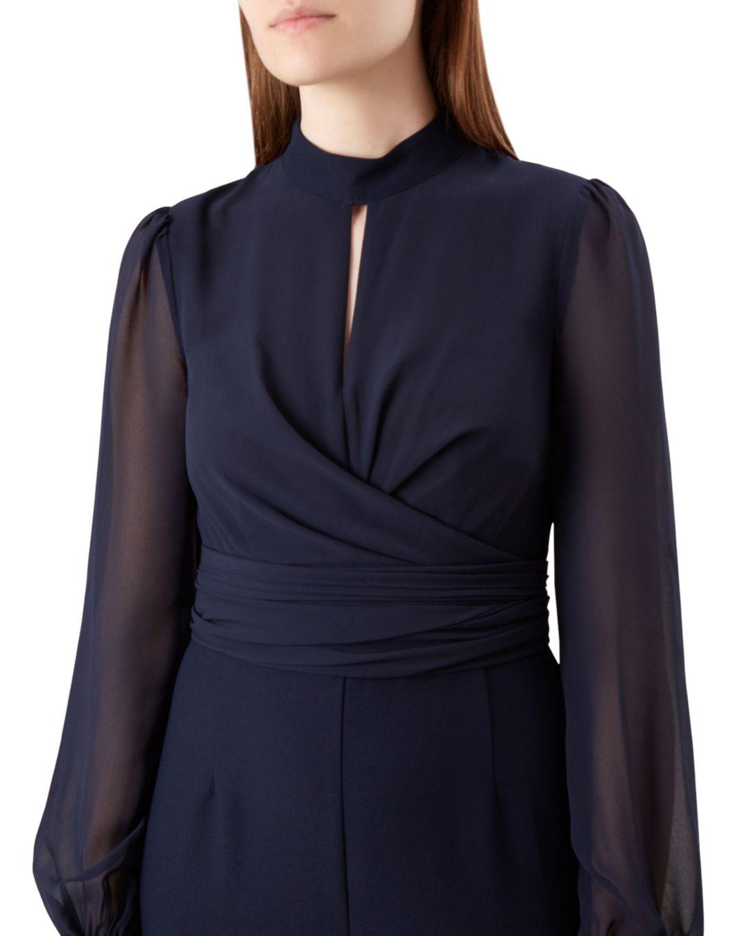 Hobbs Synthetic Vera Jumpsuit in Navy 