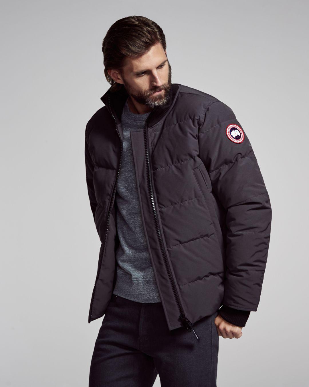 canada goose woolford jacket graphite