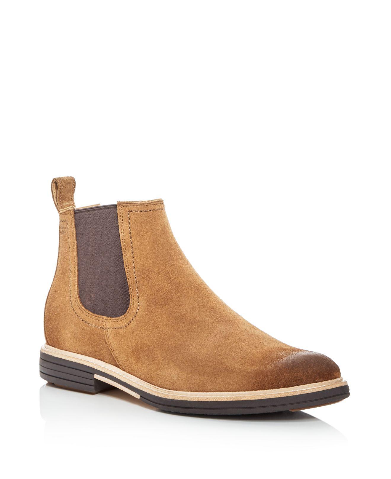 UGG Men's Baldvin Suede Chelsea Boots in Chestnut (Brown) for Men - Lyst