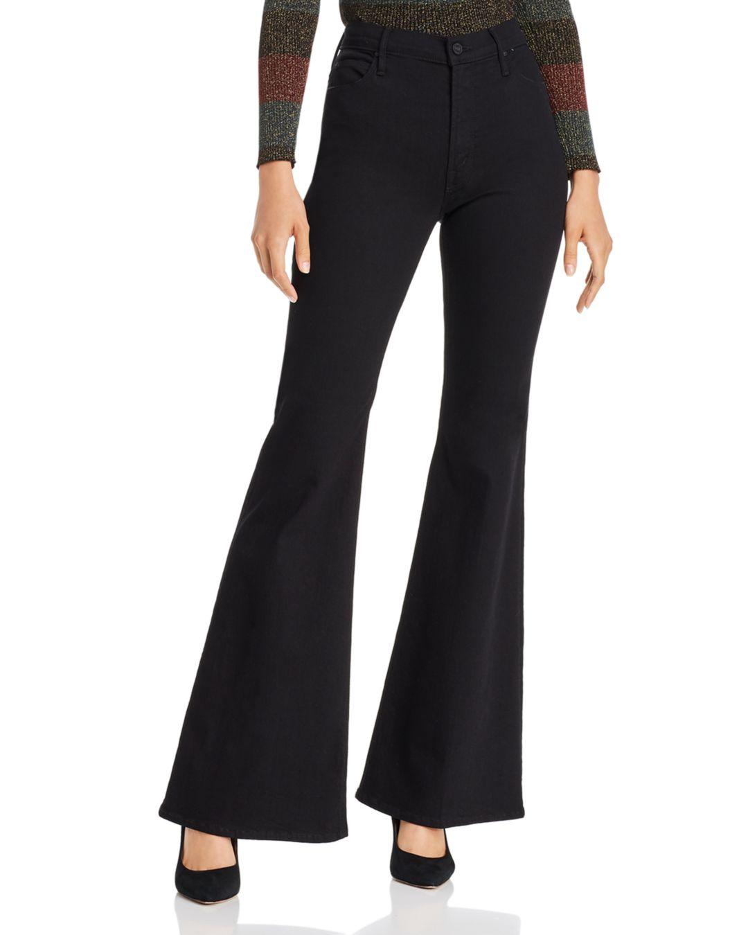 Mother Denim The Doozy High Rise Flared Jeans In Not Guilty In Blue Lyst Mother Denim The Doozy High Rise Flared Jeans In Not Guilty In Blue Lyst