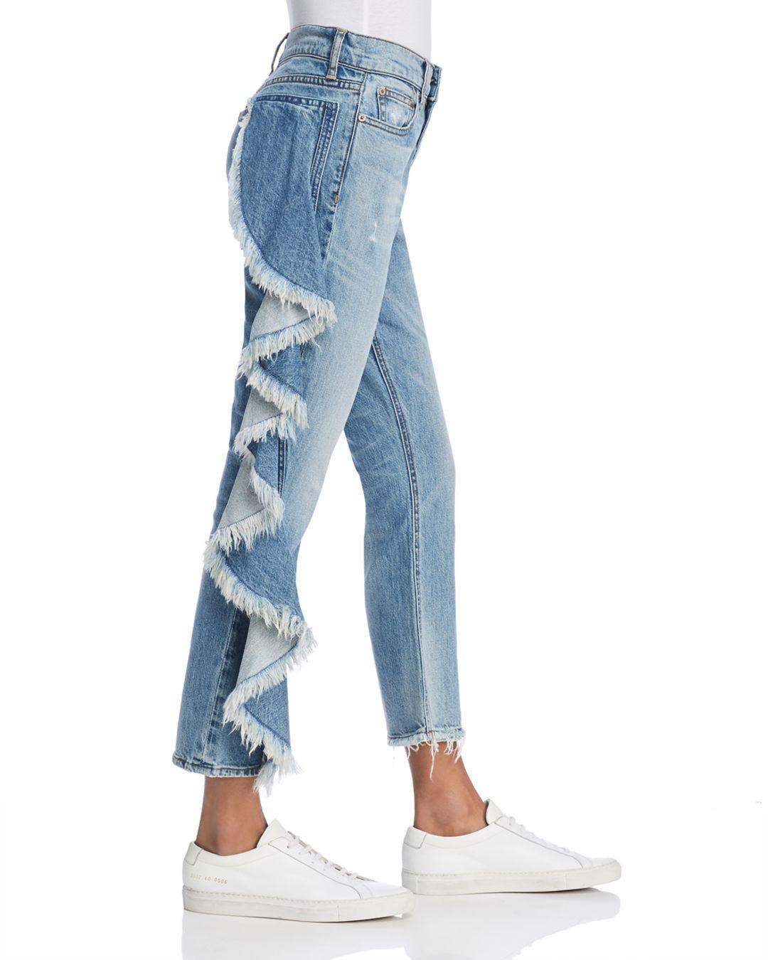 Pistola Denim Lennon Side-ruffle 