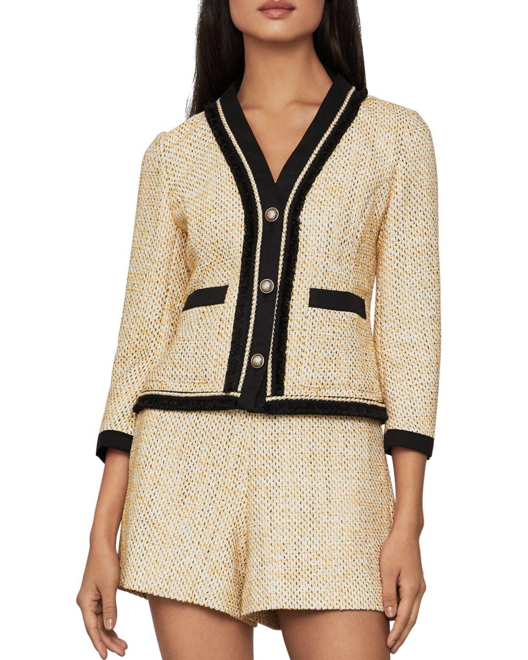 summer tweed blazer