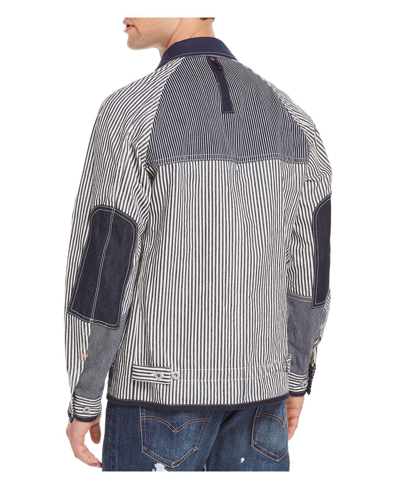 Junya Watanabe X Levi's Railroad Stripe Jacket for Men | Lyst