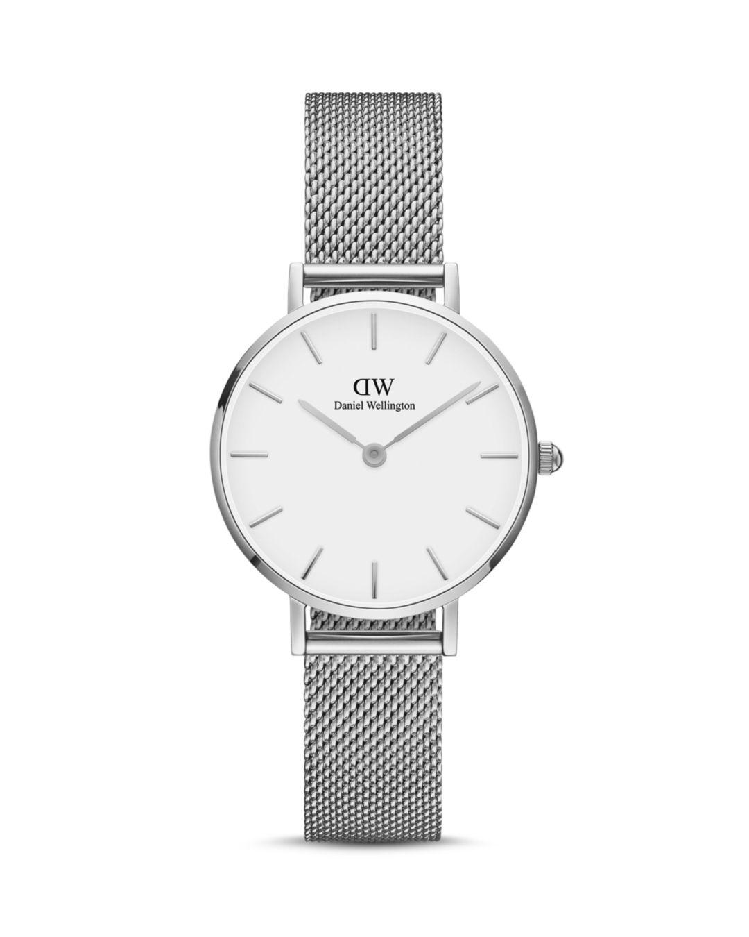 Daniel Wellington Classic Petite Watch in Silver (Metallic) - Save 11% |  Lyst