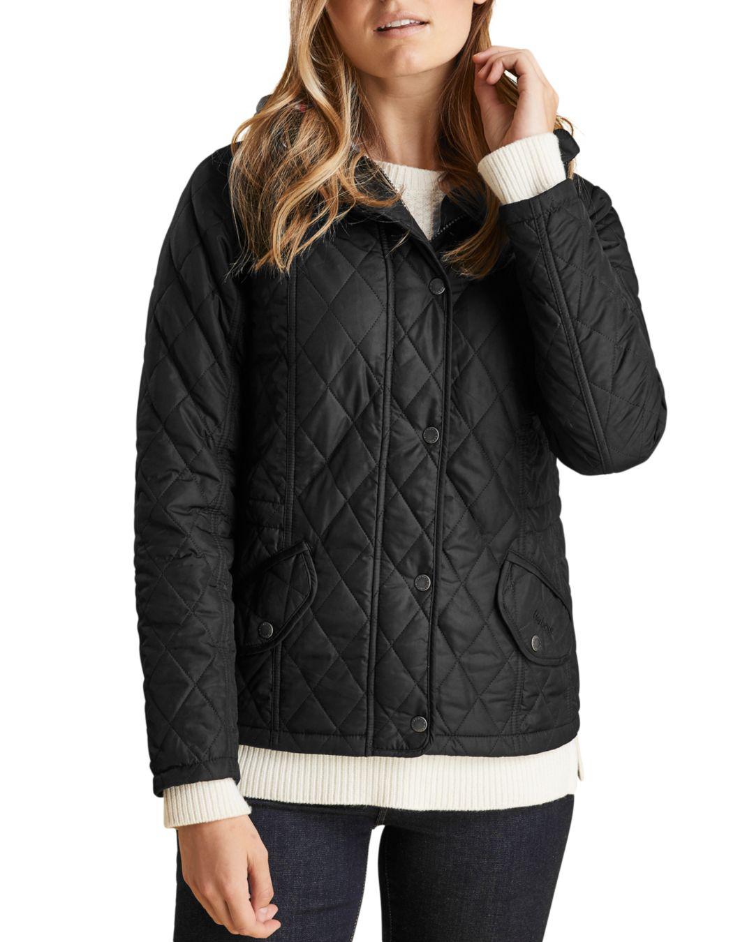 millfire diamond quilted jacket