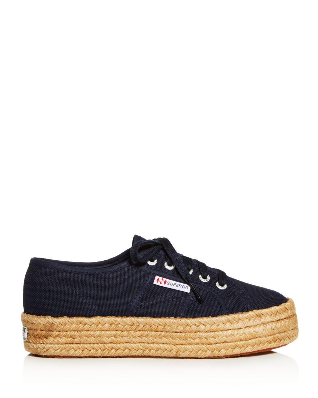 navy superga womens