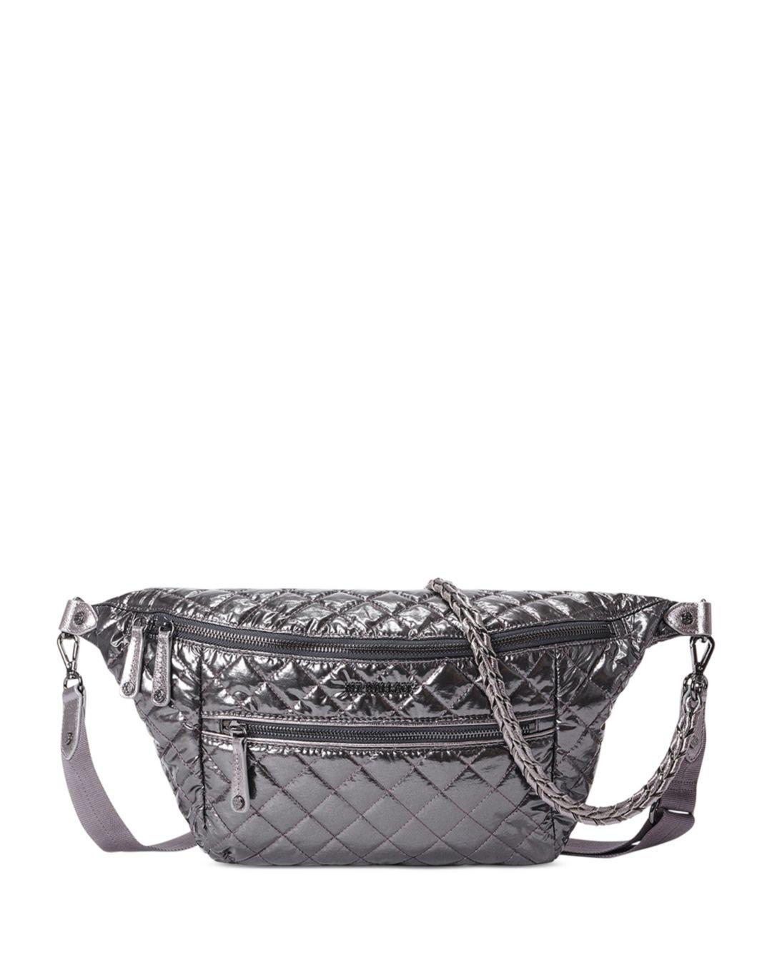 MZ Wallace Large Crossbody Sling Bag in Gray Lyst