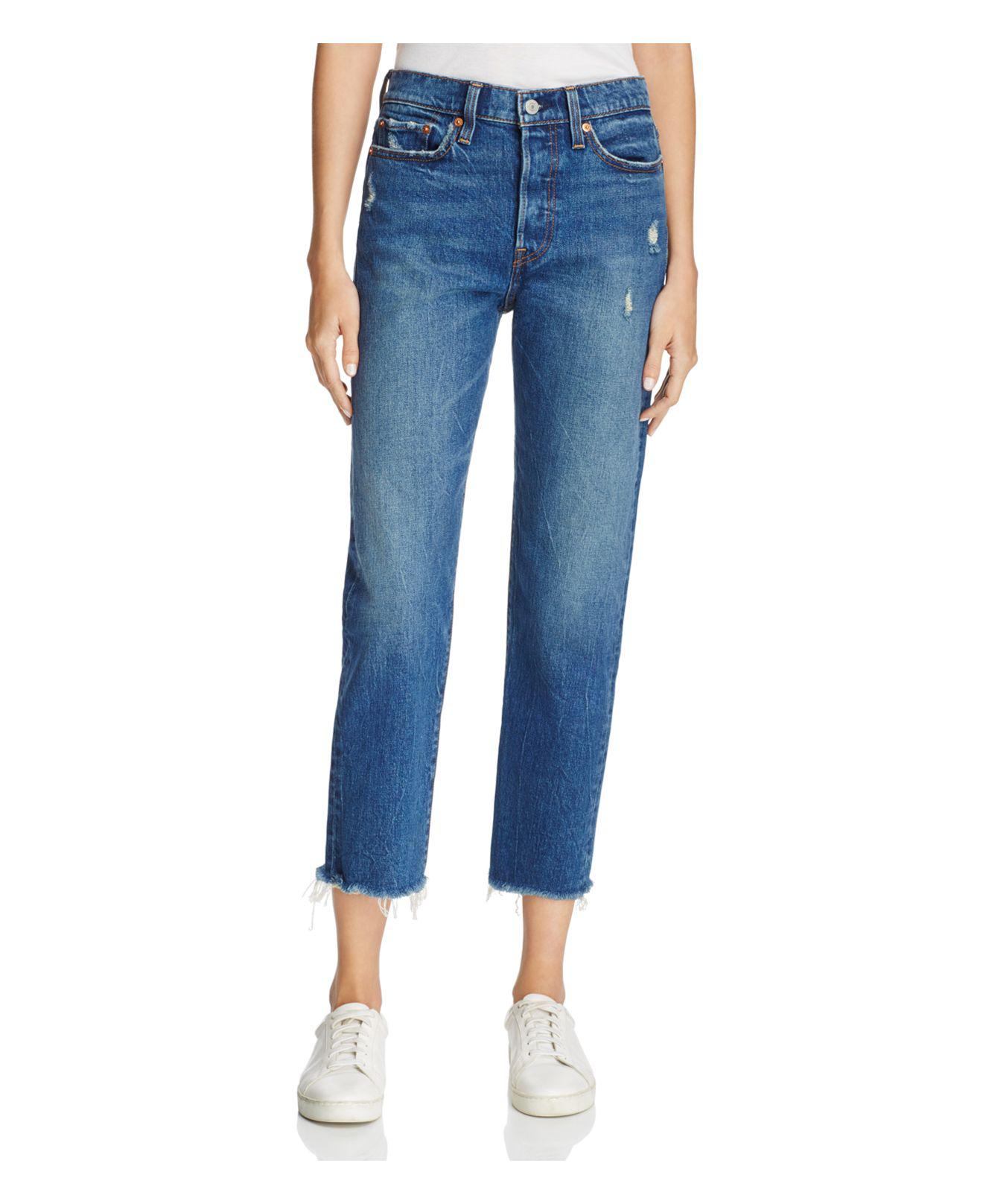 Lyst - Levi'S Wedgie Straight Jeans In Lasting Impression in Blue