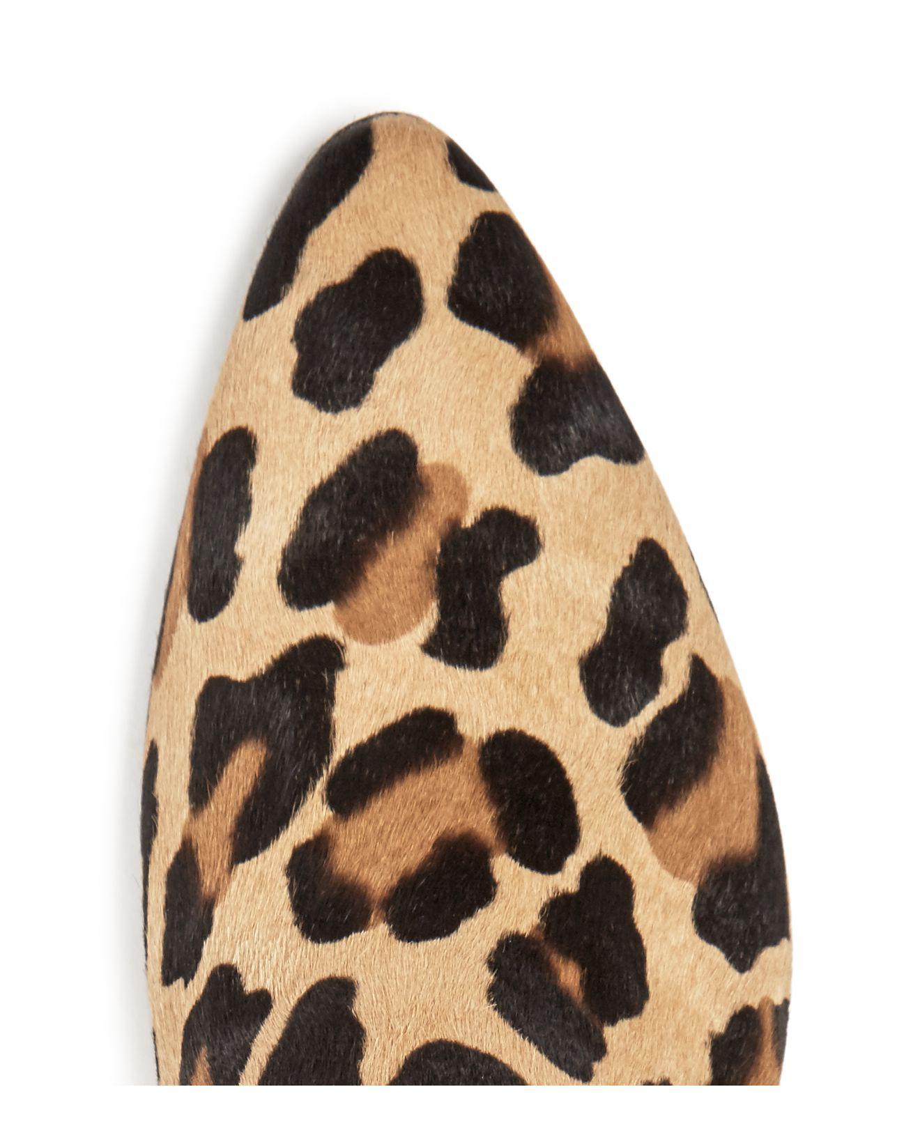 aquatalia leopard booties