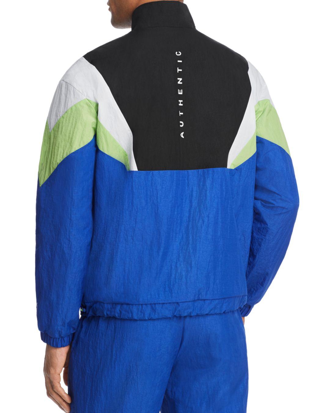 puma retro woven track jacket