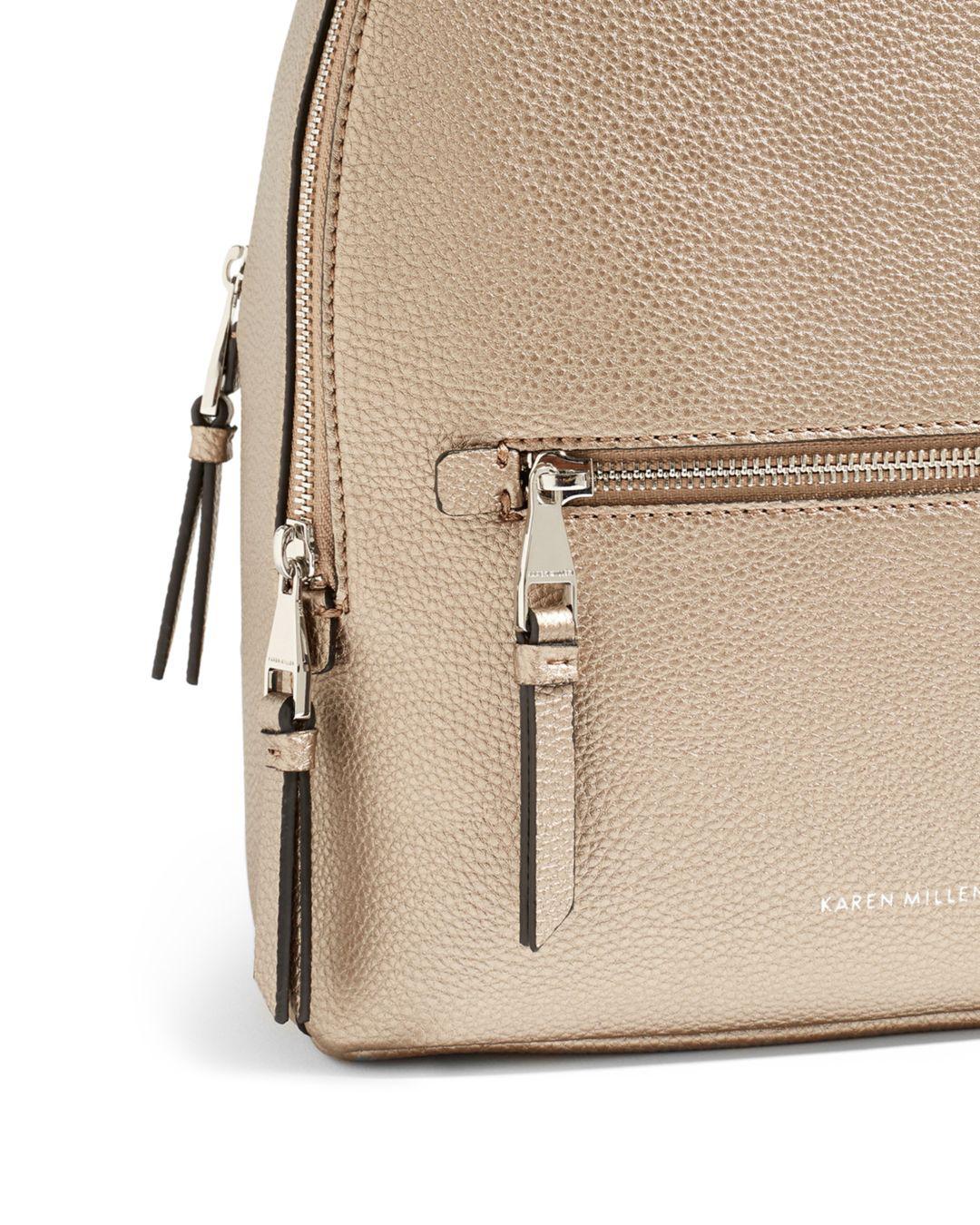 Karen millen sales tan leather bag